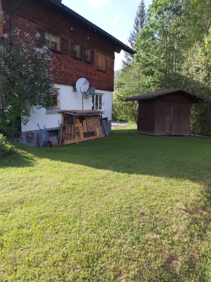 Kleine Ferienwohnung Am Rande Der Wildnis Sibratsgfäll 外观 照片