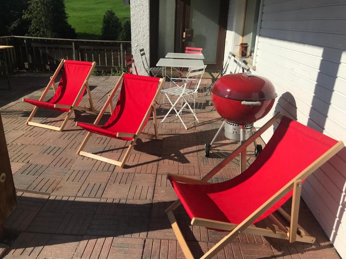 Kleine Ferienwohnung Am Rande Der Wildnis Sibratsgfäll 外观 照片