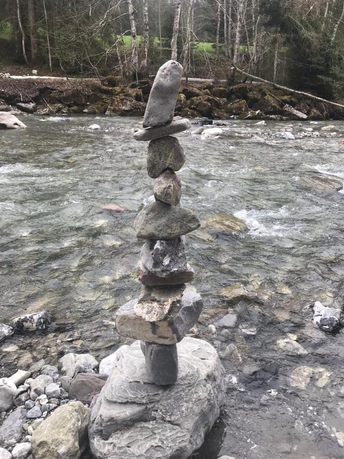 Kleine Ferienwohnung Am Rande Der Wildnis Sibratsgfäll 外观 照片